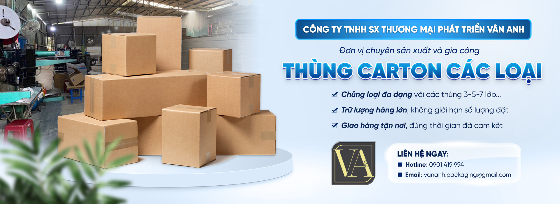 CÔNG TY TNHH SẢN XUẤT THƯƠNG MẠI PHÁT TRIỂN VÂN ANH